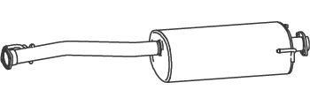 72328 DINEX 17420-30040 TOYOTA Глушитель