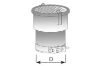 40802 DINEX SPARK ARRESTOR D 44,5 - 49,0 mm FRANCE Искрогаситель