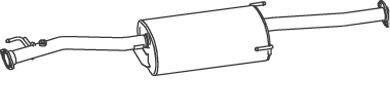 72327 DINEX 17420-75310 TOYOTA Глушитель