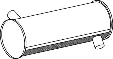 80327 DINEX 1136349 VOLVO Глушитель