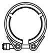 44810 DINEX V-CLAMP LEYLAND Хомут