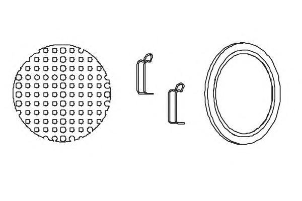 40805 DINEX SPARK ARRESTOR REPLACEMENT KIT FRANCE Искрогаситель