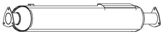 64441 DINEX 5000882896 RENAULT Глушитель