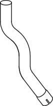80721 DINEX 6797713 VOLVO Конечная труба