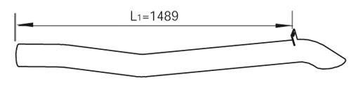 47658 DINEX 81.15204.5881 MAN Конечная труба