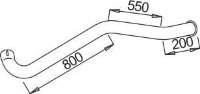 52685 DINEX 658.492.0004 MERCEDES Конечная труба