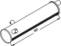 48301 DINEX 251.4503 Глушитель