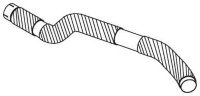 54646 DINEX 628.490.0121 MERCEDES Конечная труба