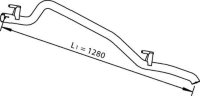 56507 DINEX 901.490.3421 MERCEDES Конечная труба