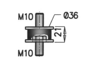 50910 DINEX 001.987.5340 MERCEDES Втулка