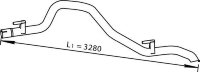 56512 DINEX 901.490.4921 MERCEDES Конечная труба