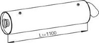 Dinex 21454 1702226 DAF Глушитель