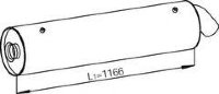 Dinex 21456 1702214 DAF Глушитель