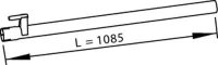 56509 DINEX 901.490.3221 MERCEDES Конечная труба