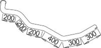 53643 DINEX 676.492.6004 MERCEDES Конечная труба