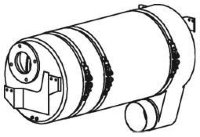 51369 DINEX 628.490.3414 MERCEDES Глушитель