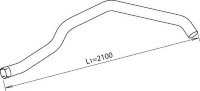 48111 DINEX 81.15204.5900 MAN Передняя труба