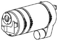 51367 DINEX 628.490.3214 MERCEDES Глушитель