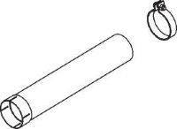 68274 DINEX Pipe for 68337 Scania Передняя труба