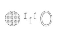 40822 DINEX SPARK ARRESTOR REPLACEMENT KIT FRANCE Искрогаситель