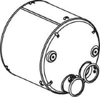 Dinex 21441 1691063 DAF Глушитель