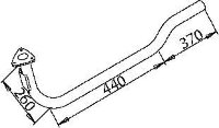 50246 DINEX 360.490.4019 MERCEDES Передняя труба