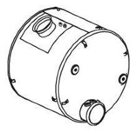 Dinex 21448 1827549 DAF Глушитель