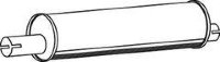 Dinex 27300 25C120445 DAIMLER Глушитель