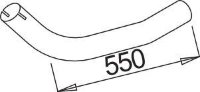 52110 DINEX 655.490.6619 MERCEDES Передняя труба