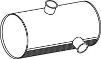 80366 DINEX 3030046 VOLVO Глушитель