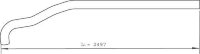 47697 DINEX 81.15204.0543 MAN Конечная труба