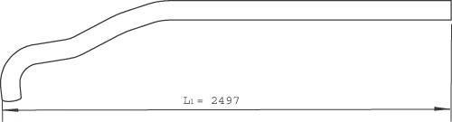 47697 DINEX 81.15204.0543 MAN Конечная труба