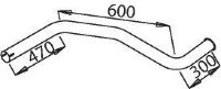 50642 DINEX 381.492.6504 MERCEDES Конечная труба