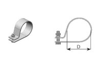 99475 DINEX PIPE CLAMP 75 mm Хомут