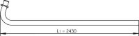 47288 DINEX 81.15204.5950 MAN Передняя труба
