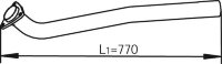 62116 DINEX 20020MA710 Передняя труба