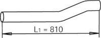 47285 DINEX 81.15204.0342 MAN Передняя труба