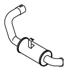 Dinex 21374 ACHH362 DAF Глушитель