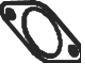 39800 DINEX 894328352 ISUZU Прокладка