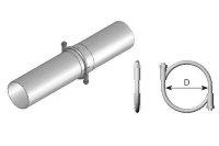 99154 DINEX CIRCLE CLAMP D 154,0 mm Хомут