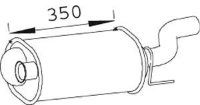 66309 DINEX 7700305689 RENAULT Глушитель