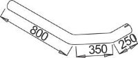 52780 DINEX 652.492.3514 MERCEDES Конечная труба