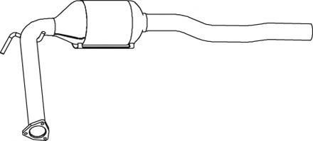 74356 DINEX 023131089AX VW Глушитель