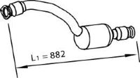 62312 DINEX 20011-00QAA NISSAN Глушитель