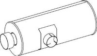 67308 DINEX 792.0054.0095 STEYR Глушитель