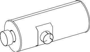 67308 DINEX 792.0054.0095 STEYR Глушитель