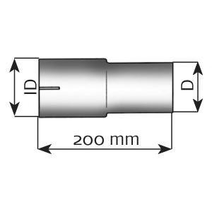 93721 DINEX CONNECTORS (OD/ID) 102,0 -103,0 mm Переходник