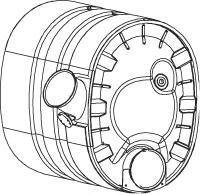 80399 DINEX 20894953 VOLVO Глушитель