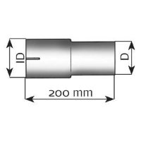 93726 DINEX CONNECTORS (OD/ID) 127,0-128,0 mm Переходник