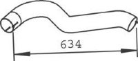 53735 DINEX 668.492.4604 MERCEDES Конечная труба